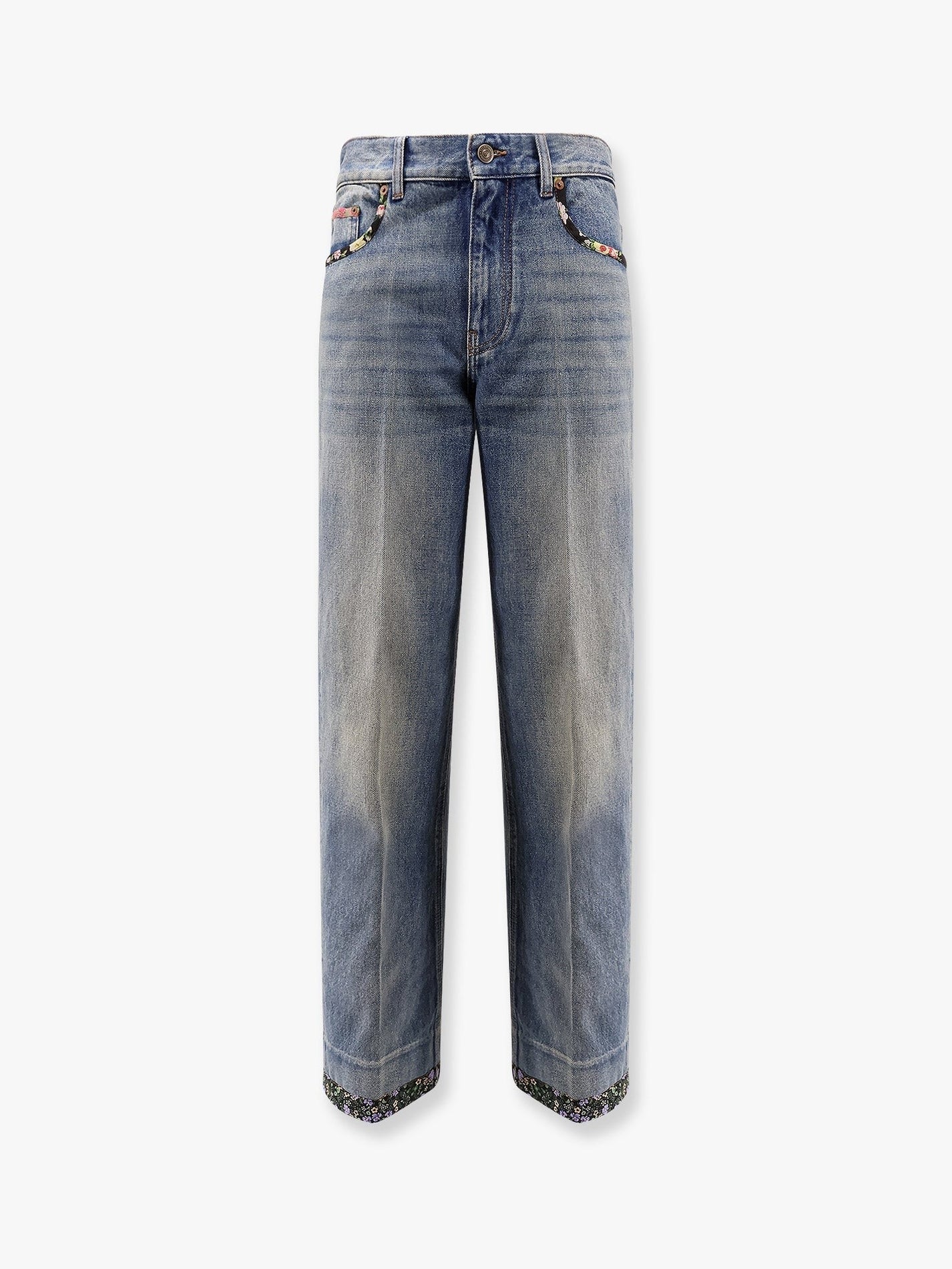 Valentino - Valentino Denim Pants - Woman-&gt;Clothing-&gt;Jeans