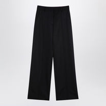 Valentino - Valentino Black wool wide trousers - Trousers