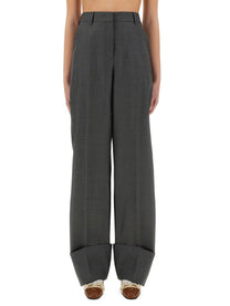 Valentino - Virgin Wool Pants - Home-&gt;Woman-&gt;Clothing-&gt;Trousers