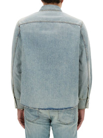 Valentino - Valentino Denim Shirt - Men’s Outerwear