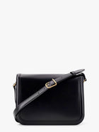 Valentino Men's Valentino Garavani 9to5 Leather Shoulder Bag Black, view 3