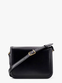 Valentino Men's Valentino Garavani 9to5 Leather Shoulder Bag Black