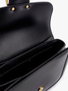 Valentino Men's Valentino Garavani 9to5 Leather Shoulder Bag Black, view 5