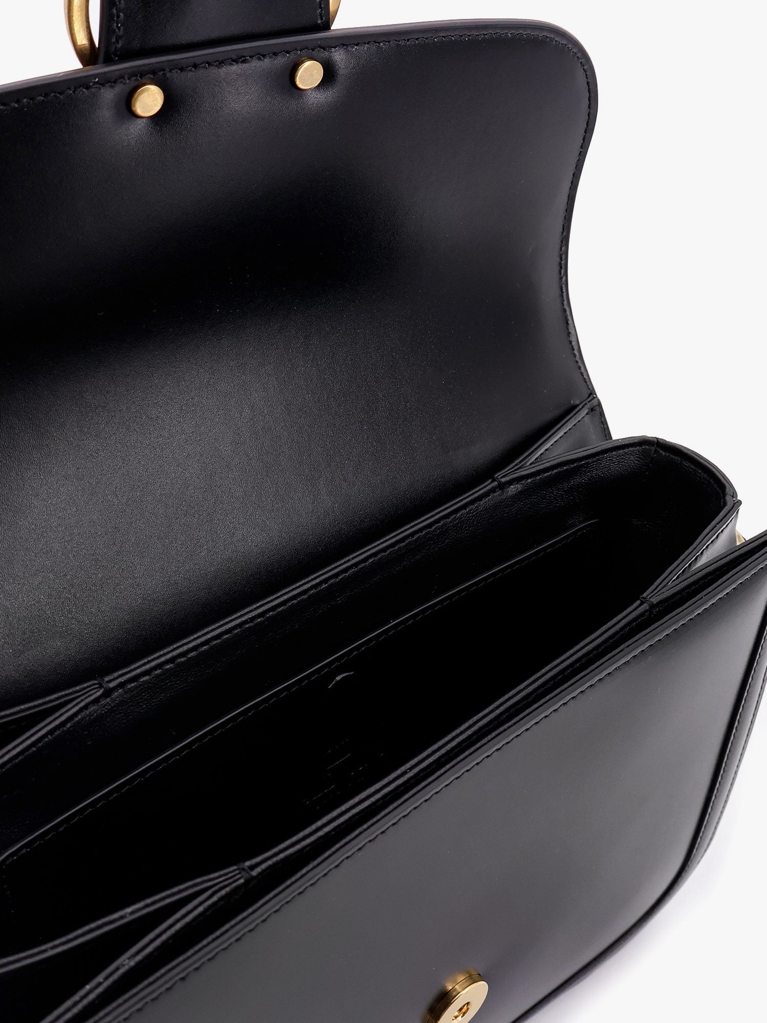 Valentino Men's Valentino Garavani 9to5 Leather Shoulder Bag Black