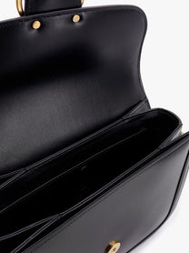 Valentino Men's Valentino Garavani 9to5 Leather Shoulder Bag Black