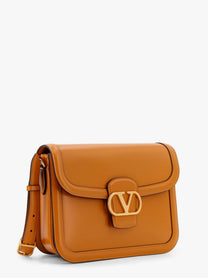Valentino Women's Valentino Garavani 9TO5 Leather Shoulder Bag Gold