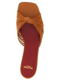 Valentino Valentino Garavani Annet Slides Brown