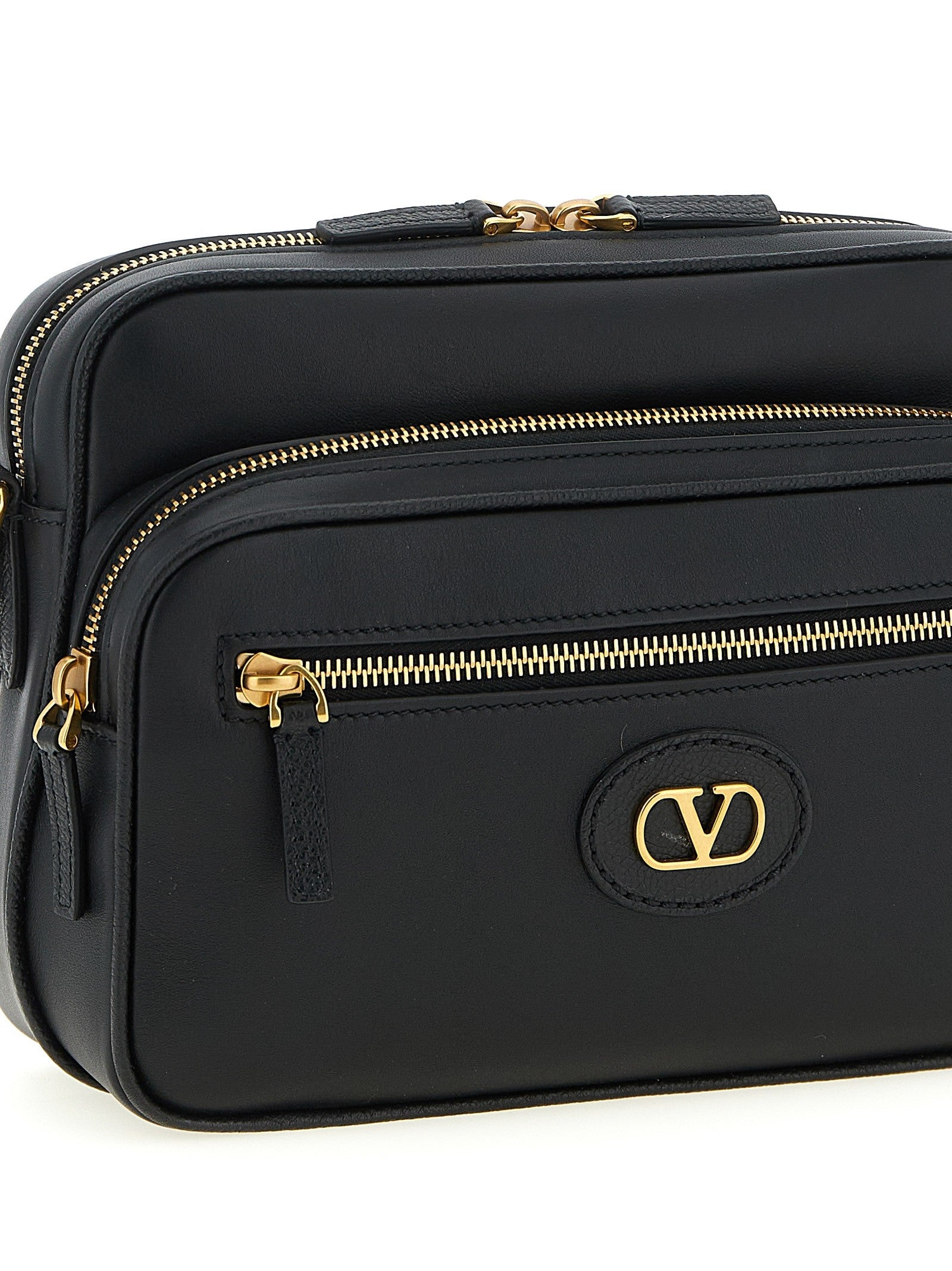 Valentino Valentino Garavani Antibes Shoulder Bag Black