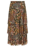 Valentino Valentino Garavani Après Lhiver Skirt Gold