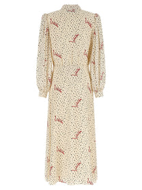 Valentino Valentino Garavani Bollicine Plusdepois Dress Gold