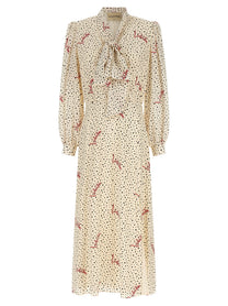 Valentino Valentino Garavani Bollicine Plusdepois Dress Gold