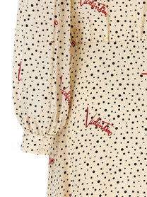 Valentino Valentino Garavani Bollicine Plusdepois Dress Gold