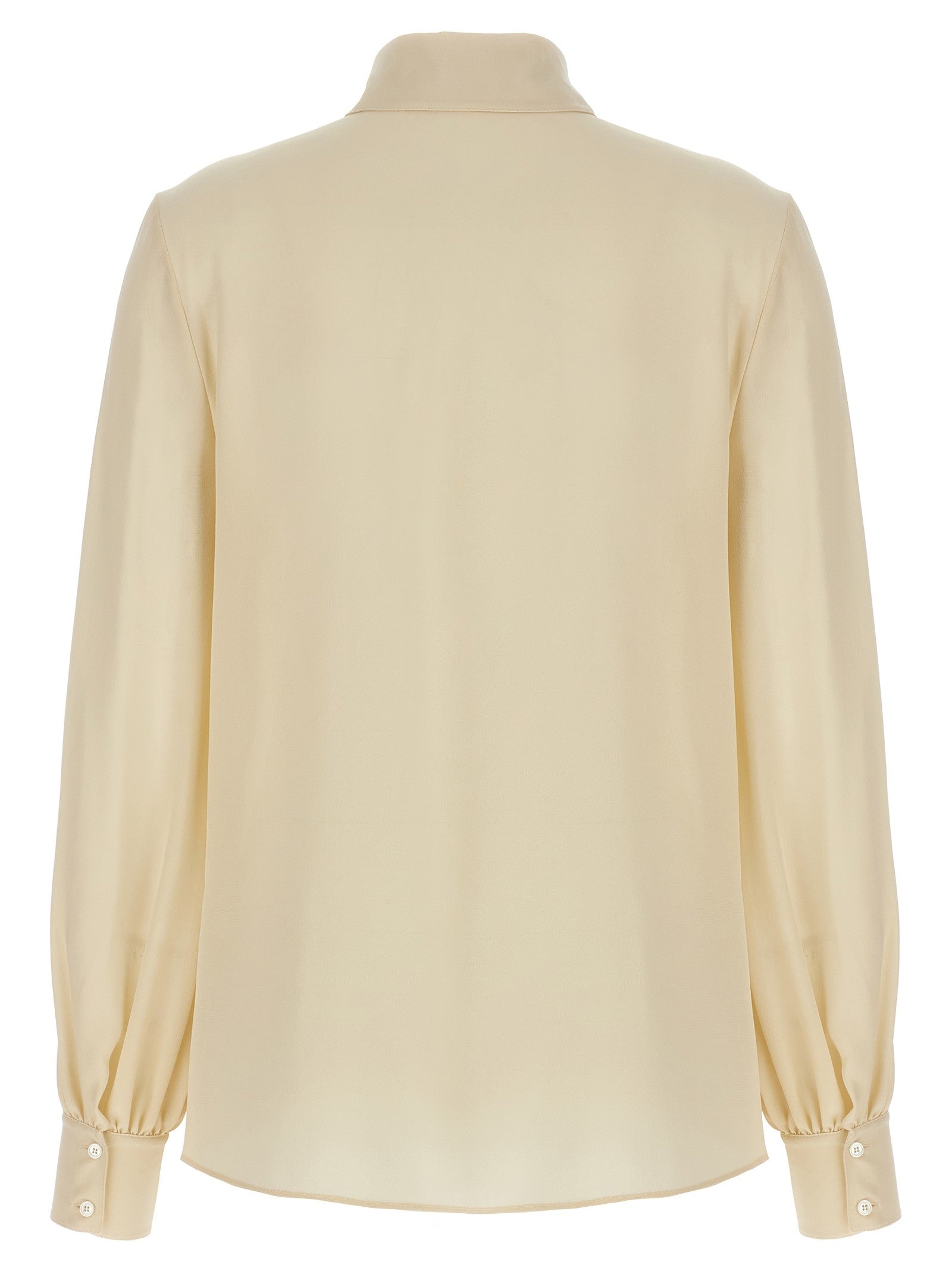 Valentino Valentino Garavani Bow Shirt Beige