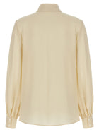 Valentino Valentino Garavani Bow Shirt Beige