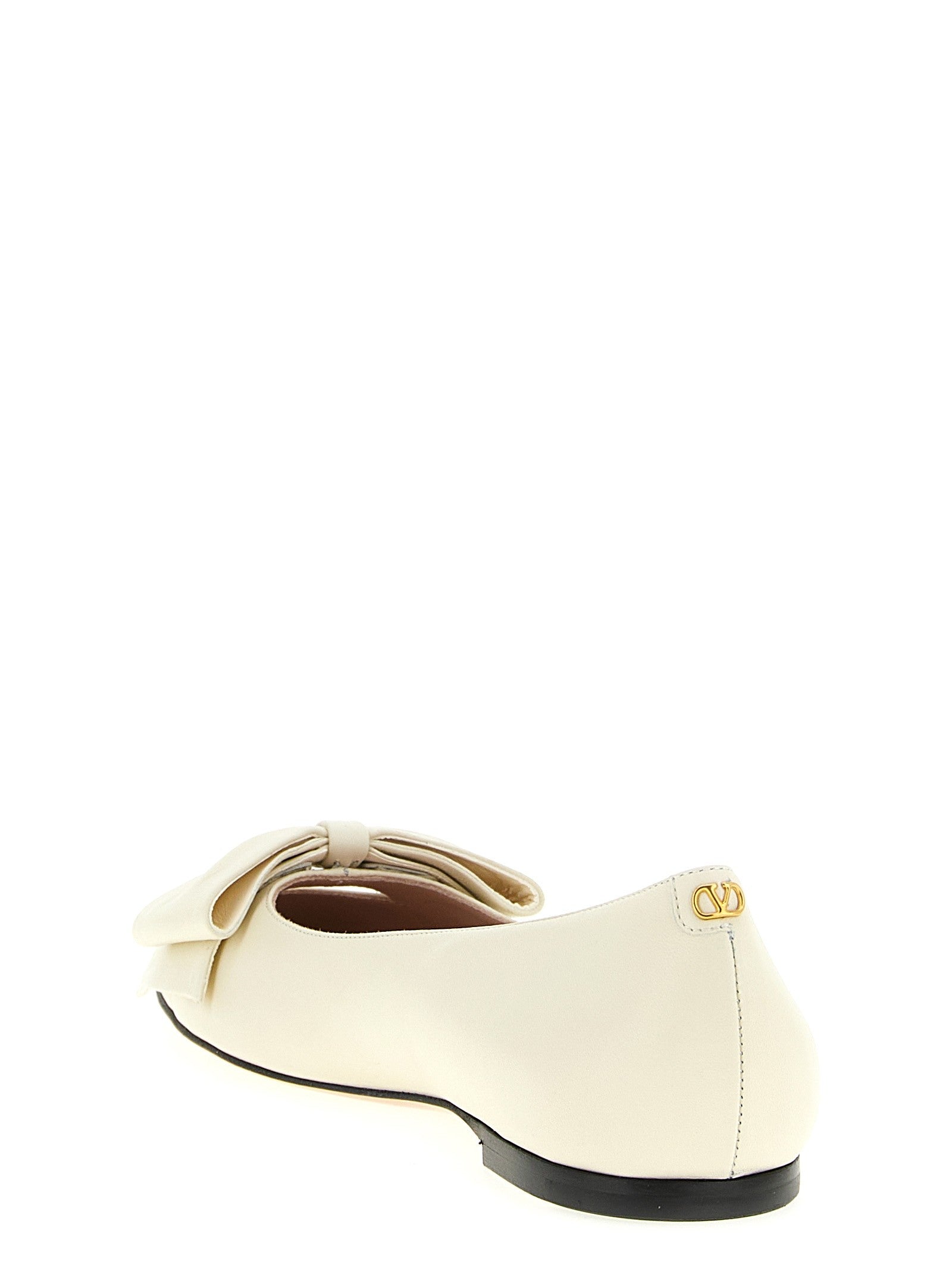 Valentino Valentino Garavani Bowow Ballet Flats White