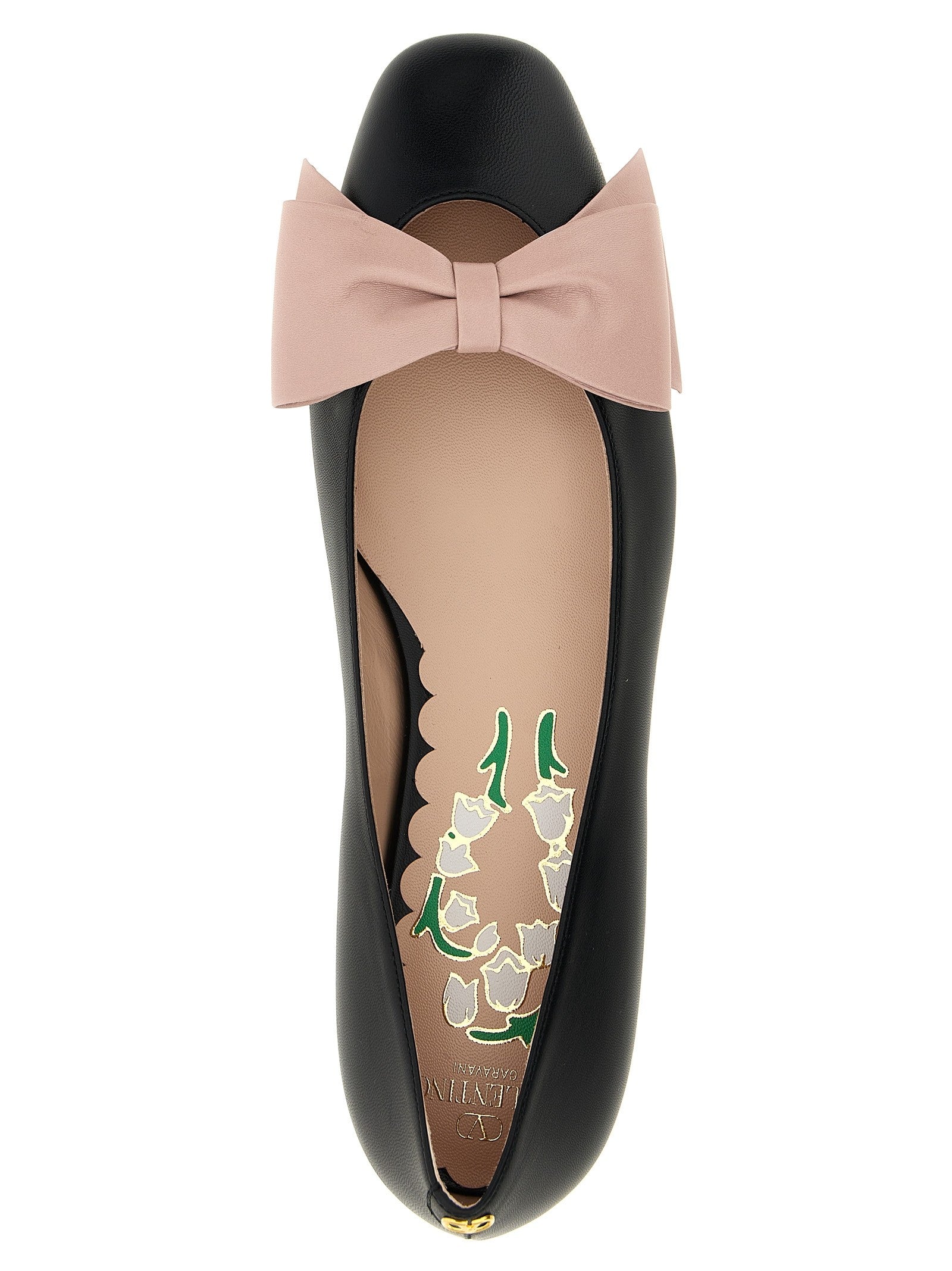 Valentino Valentino Garavani Bowow Ballet Flats Black