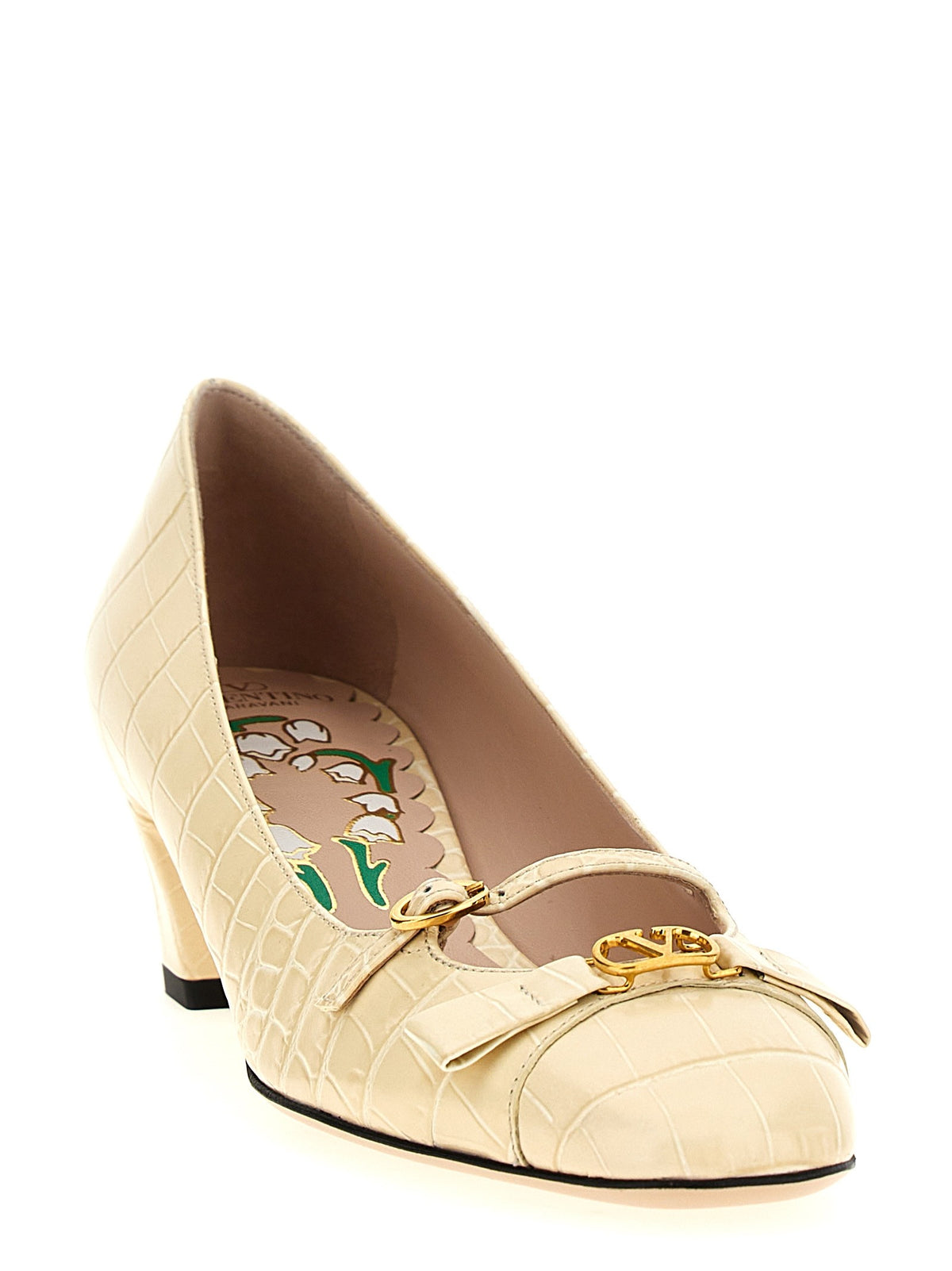 Valentino Valentino Garavani Bowow Pumps White