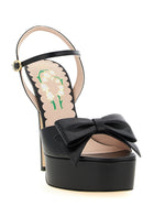 Valentino Valentino Garavani Bowow Sandals Black, view 2
