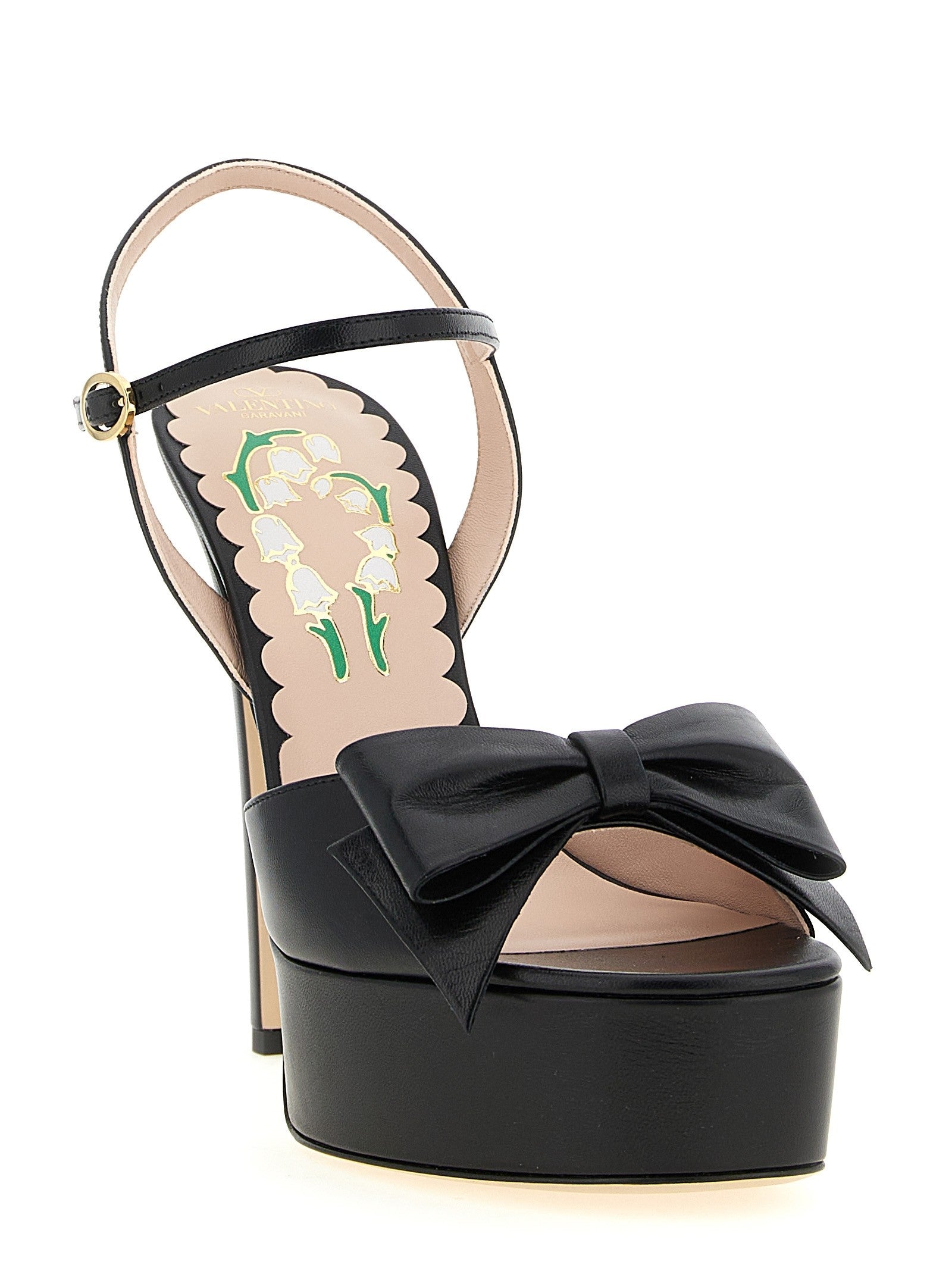 Valentino Valentino Garavani Bowow Sandals Black