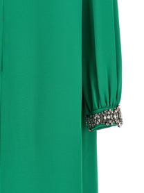Valentino Valentino Garavani Cady Couture Dress Green