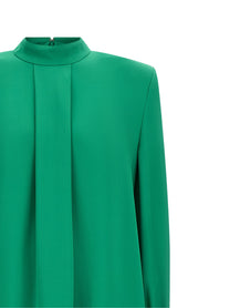 Valentino Valentino Garavani Cady Couture Dress Green