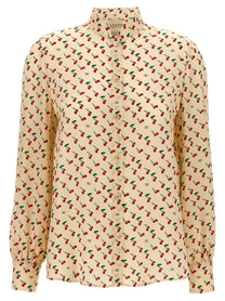 Valentino Valentino Garavani Cherryfic Shirt Beige