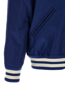 Valentino Valentino Garavani Chez Valentino Bomber Jacket Blue