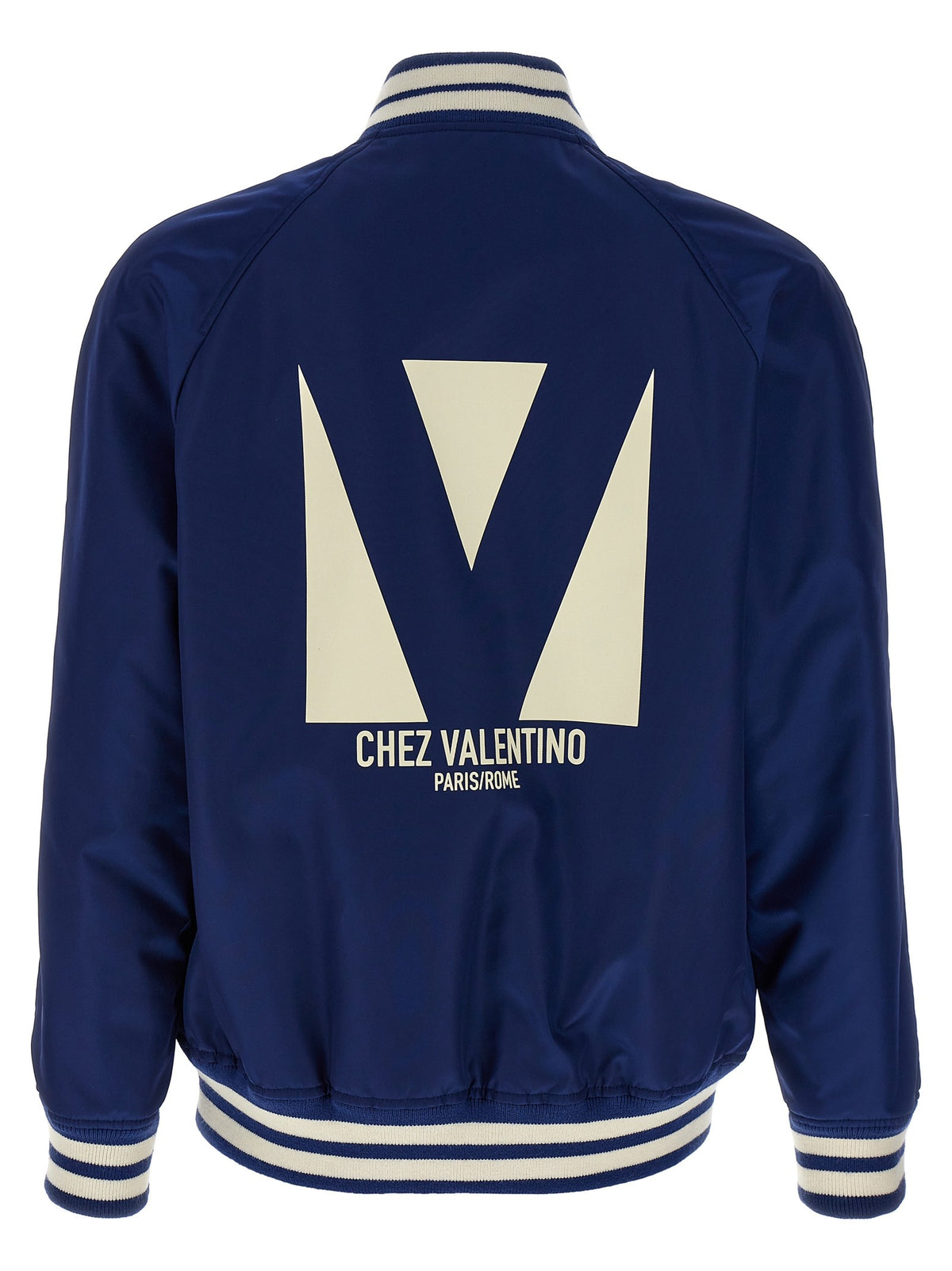 Valentino Valentino Garavani Chez Valentino Bomber Jacket Blue