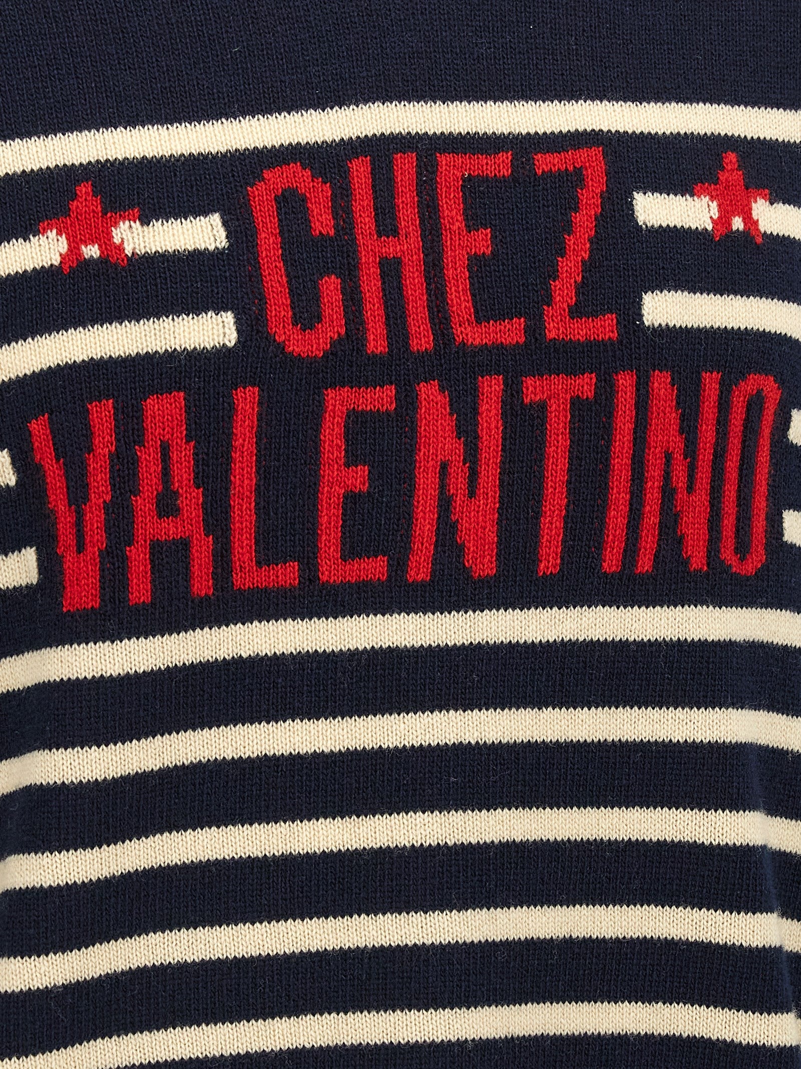 Valentino Valentino Garavani Chez Valentino Jersey Blue