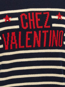 Valentino Valentino Garavani Chez Valentino Jersey Blue
