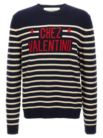 Valentino Valentino Garavani Chez Valentino Jersey Blue