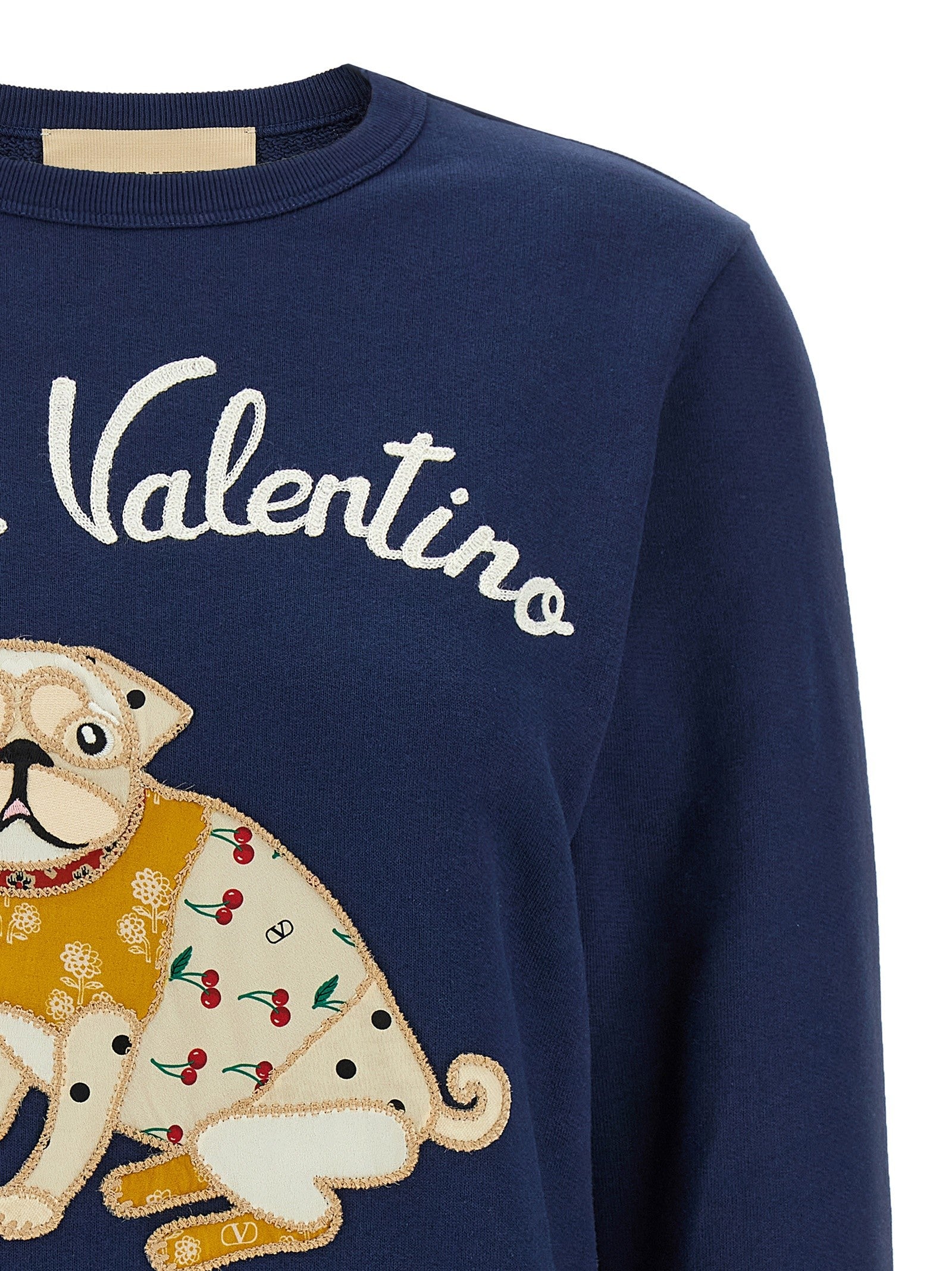 Valentino Valentino Garavani Chez Valentino Sweatshirt Blue