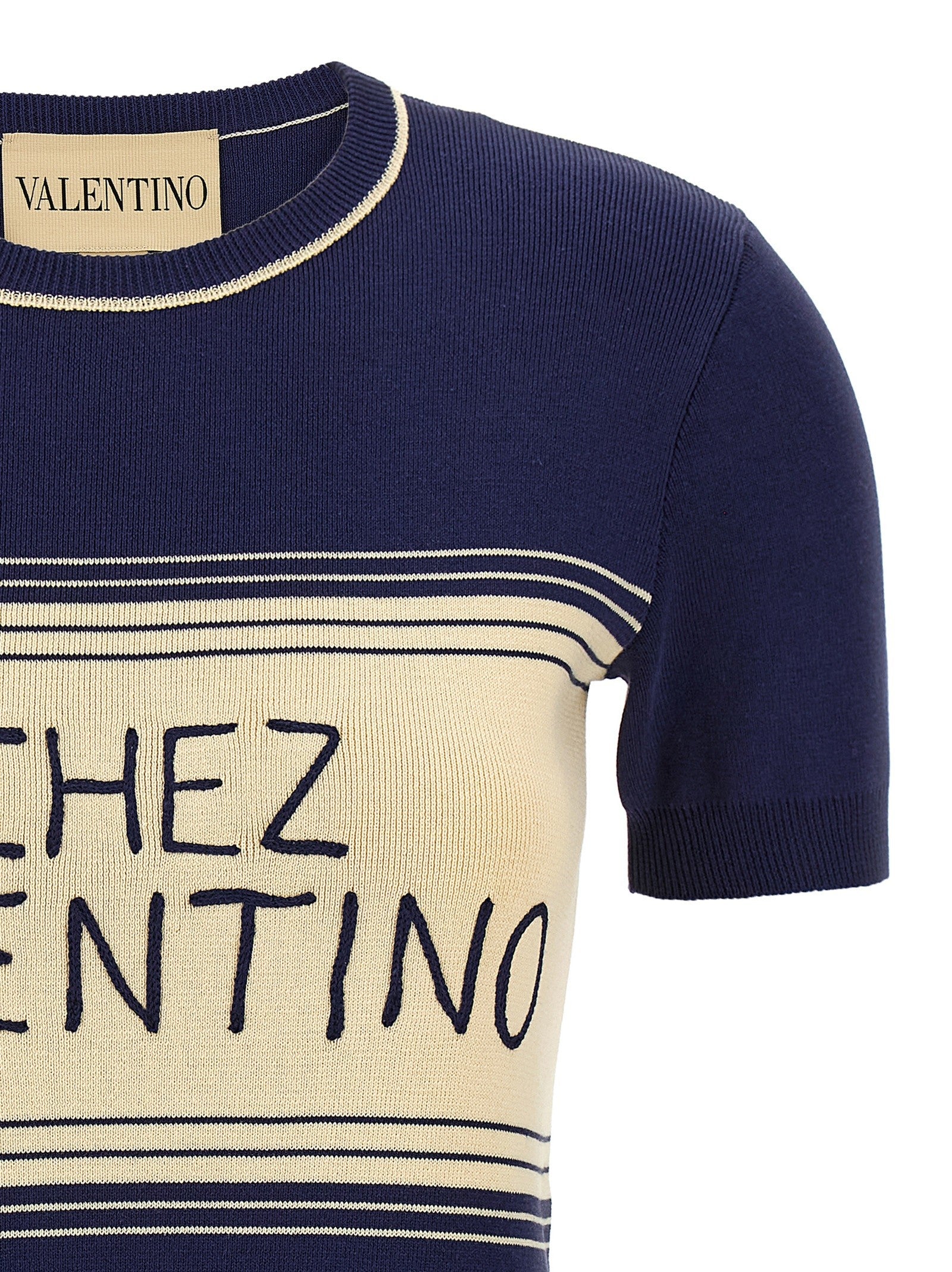Valentino Valentino Garavani Chez Valentino Shirt Blue