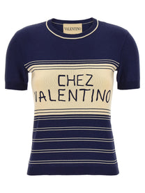 Valentino Valentino Garavani Chez Valentino Shirt Blue