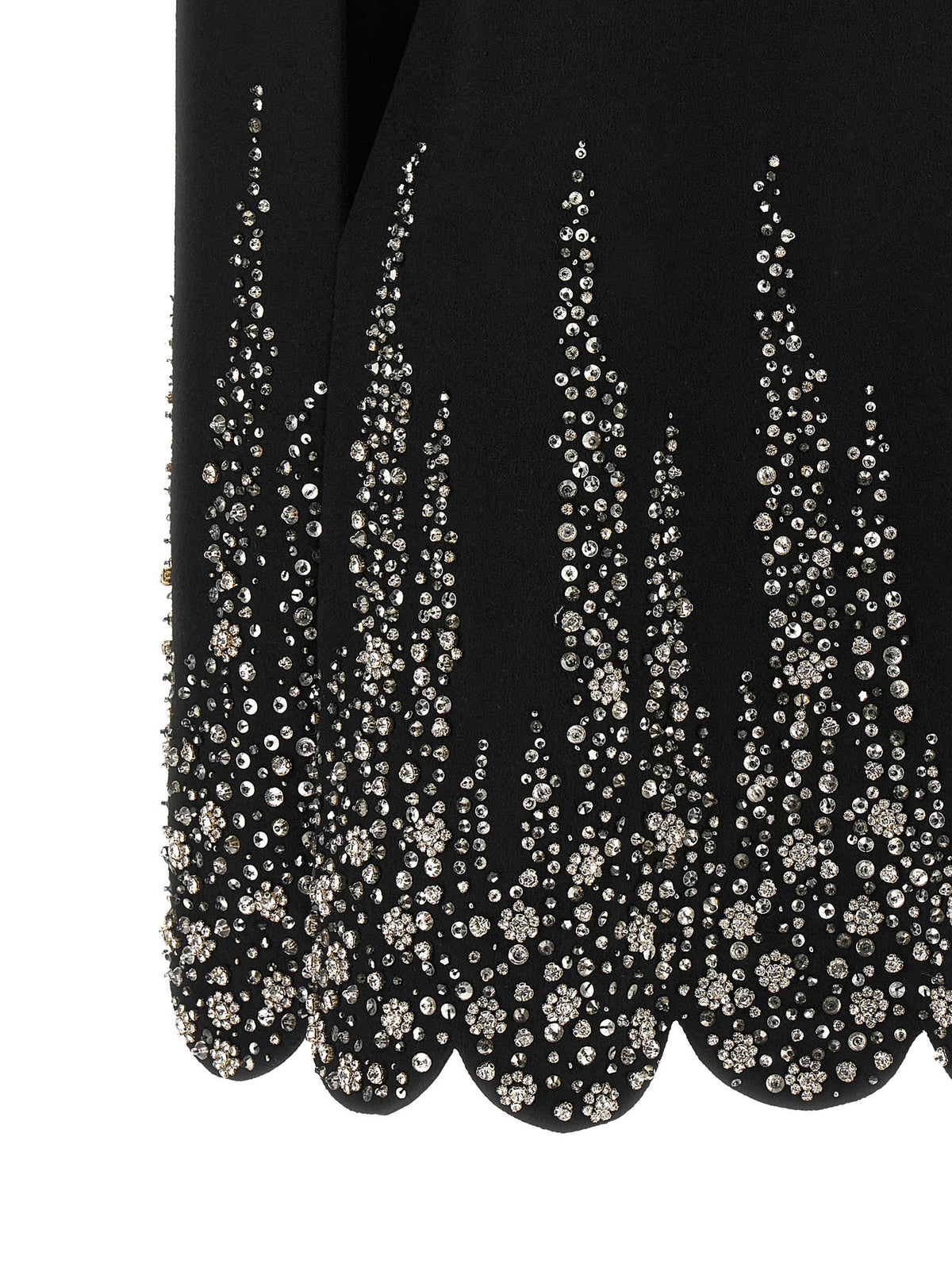 Valentino Valentino Garavani Compact Drap Cape Black