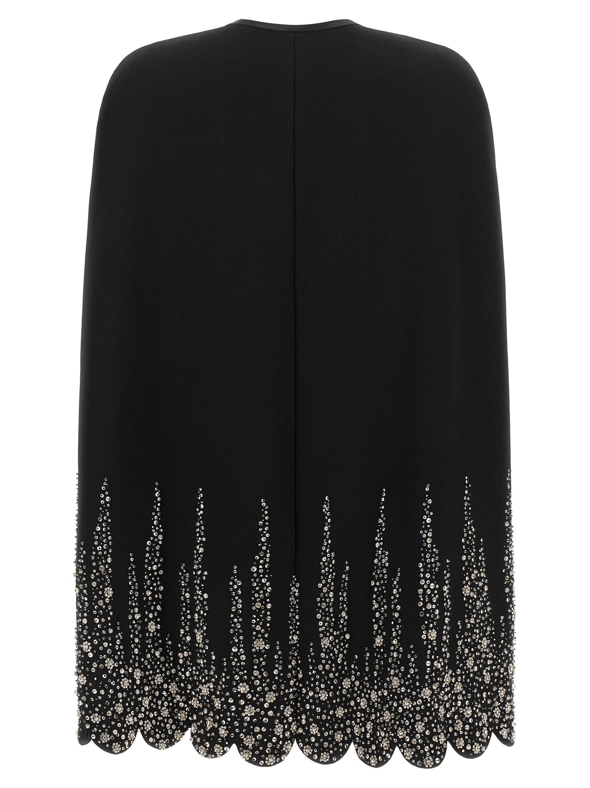 Valentino Valentino Garavani Compact Drap Cape Black