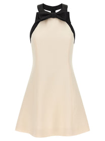 Valentino Valentino Garavani Crêpe Couture Dress White