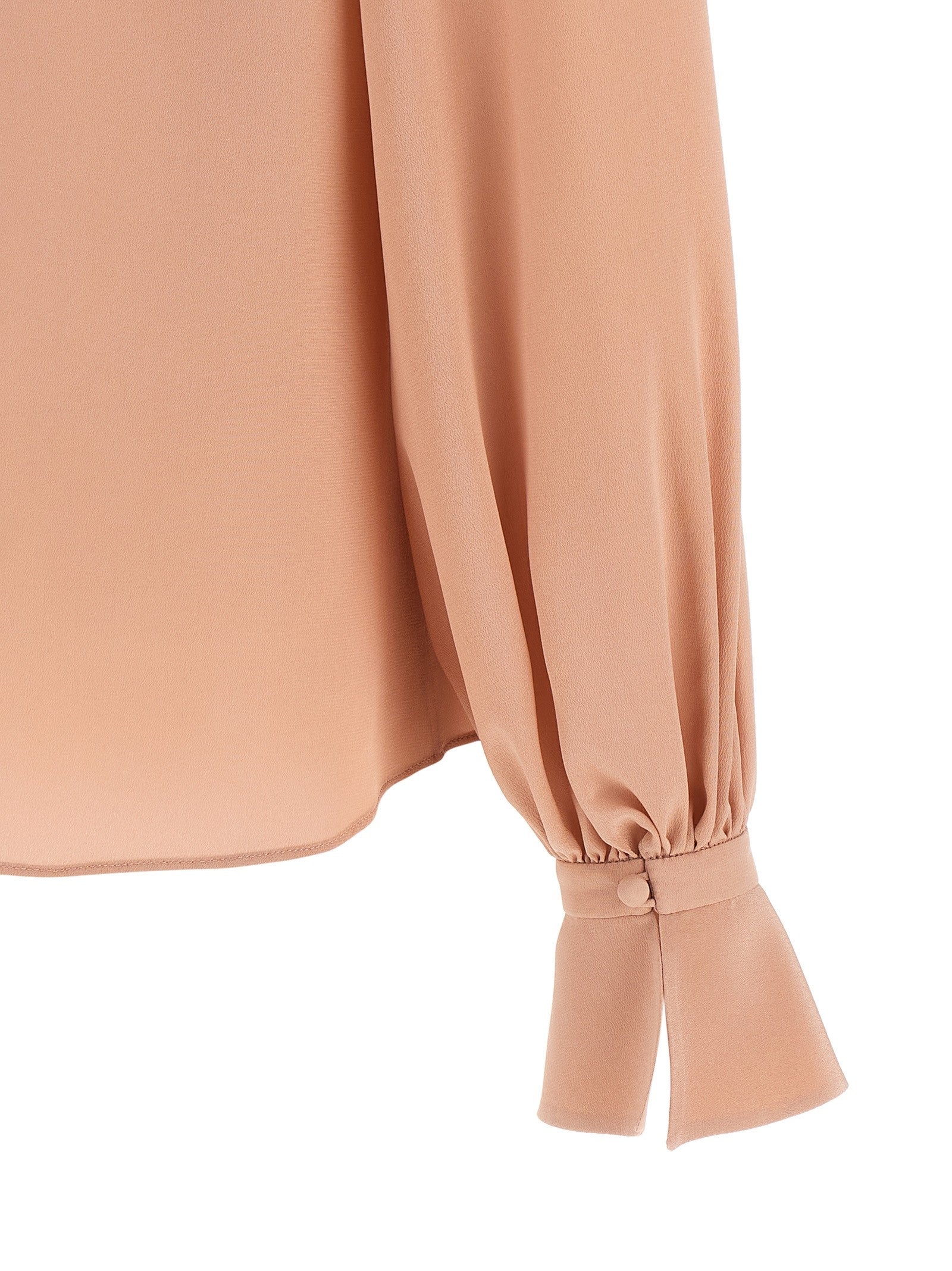 Valentino Valentino Garavani Crêpe Top Blue