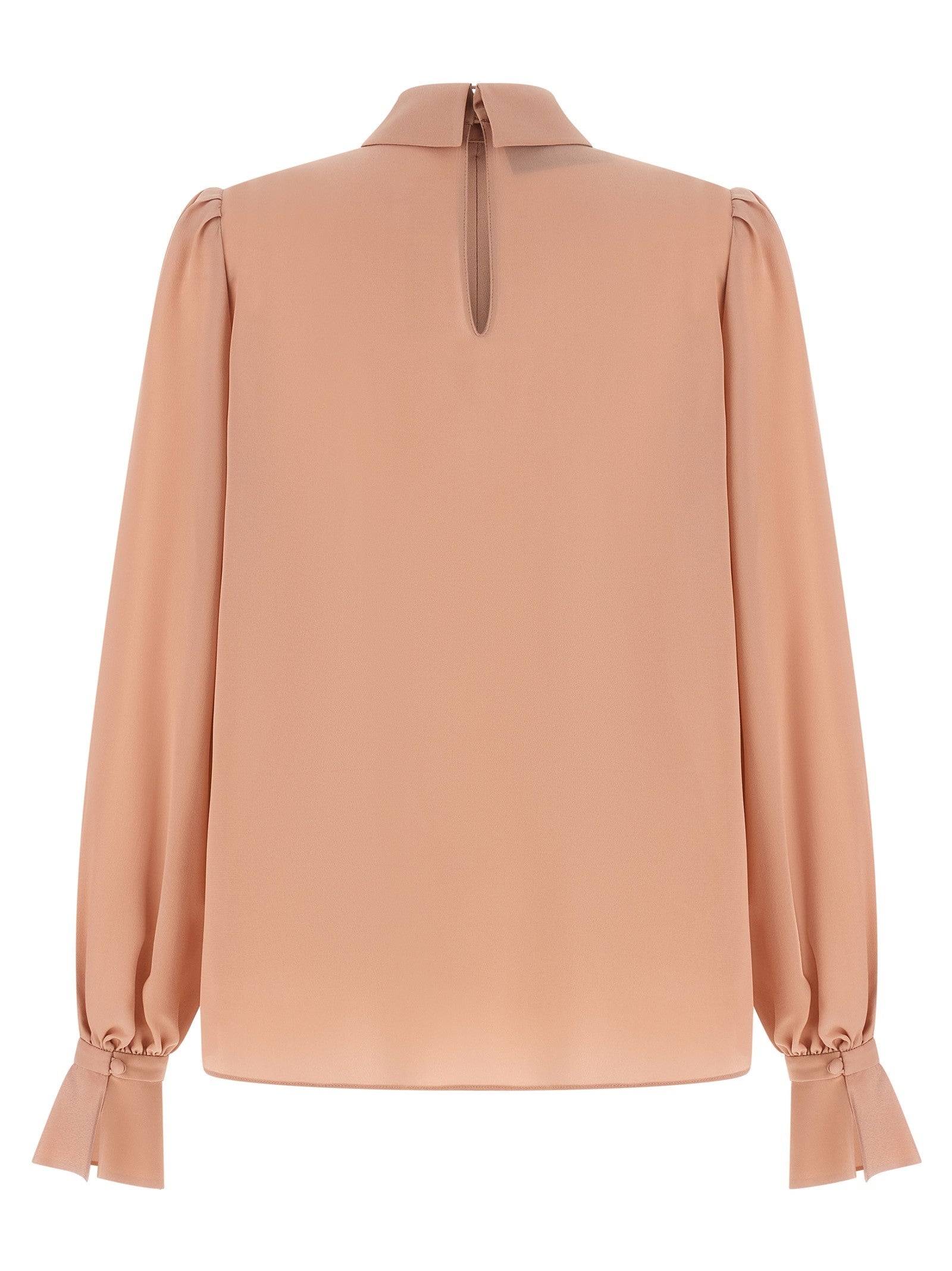 Valentino Valentino Garavani Crêpe Top Blue