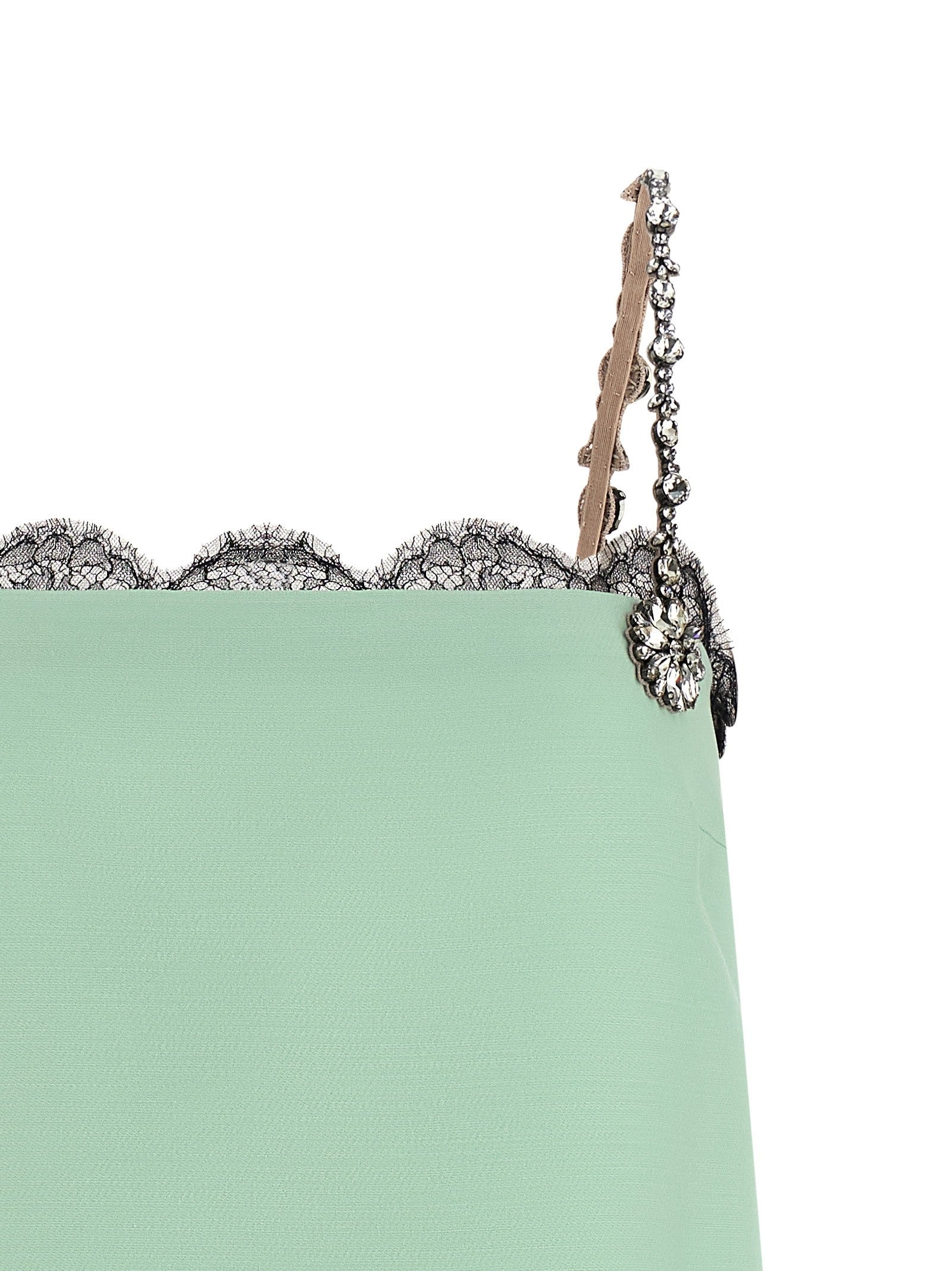 Valentino Valentino Garavani Crystal Embroidery Dress Green