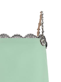 Valentino Valentino Garavani Crystal Embroidery Dress Green