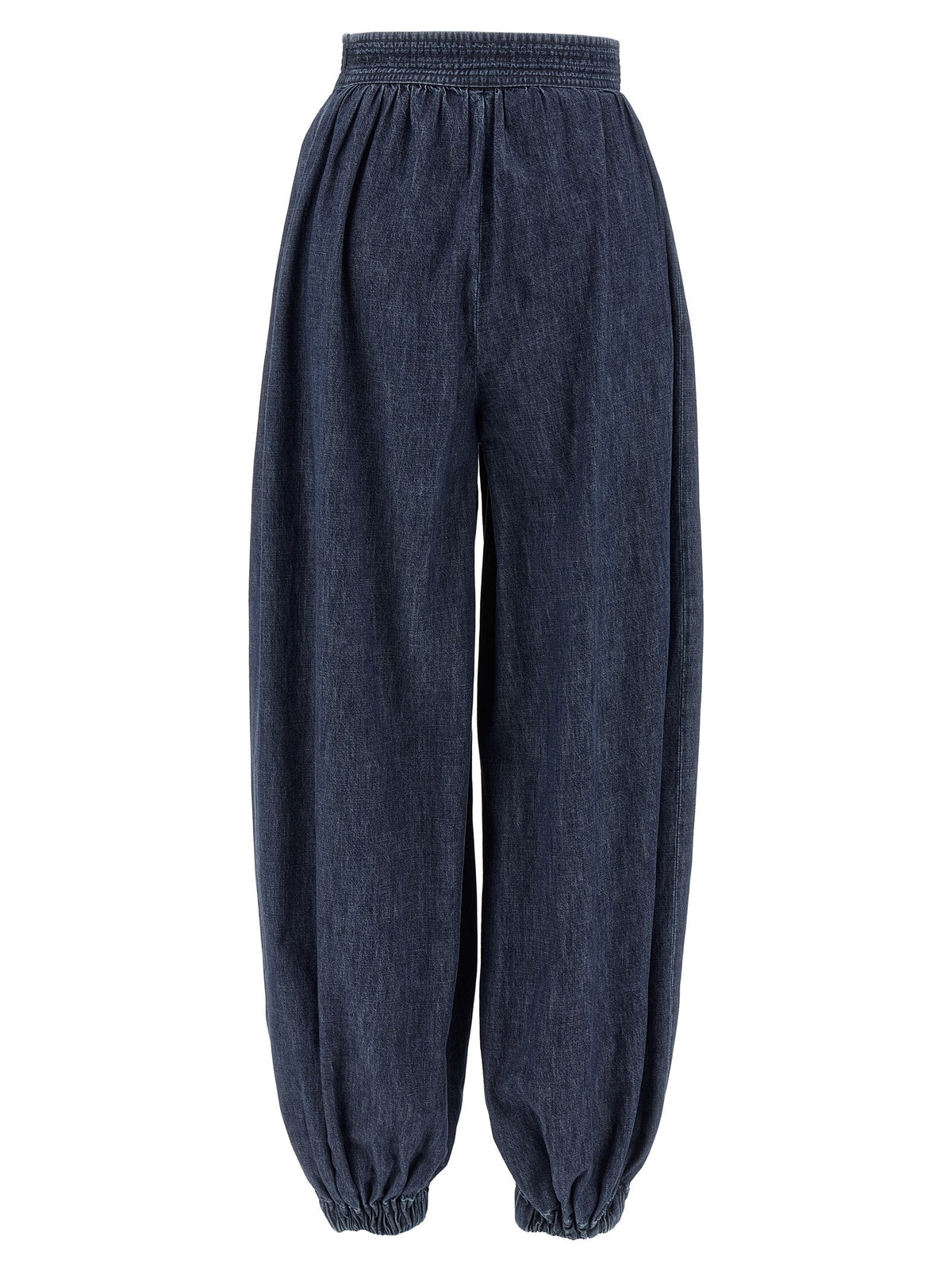 Valentino Valentino Garavani Denim Chambray Pants Blue