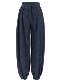 Valentino Valentino Garavani Denim Chambray Pants Blue