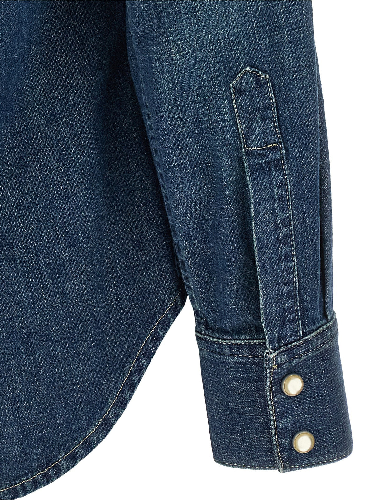 Valentino Valentino Garavani Denim Shirt Blue, view 4