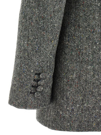 Valentino Valentino Garavani Double Breasted Blazer Grey