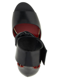 Valentino Valentino Garavani Drip Rose Sandals Black