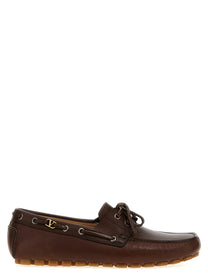 Valentino Valentino Garavani Driver Fastaway Loafers Brown
