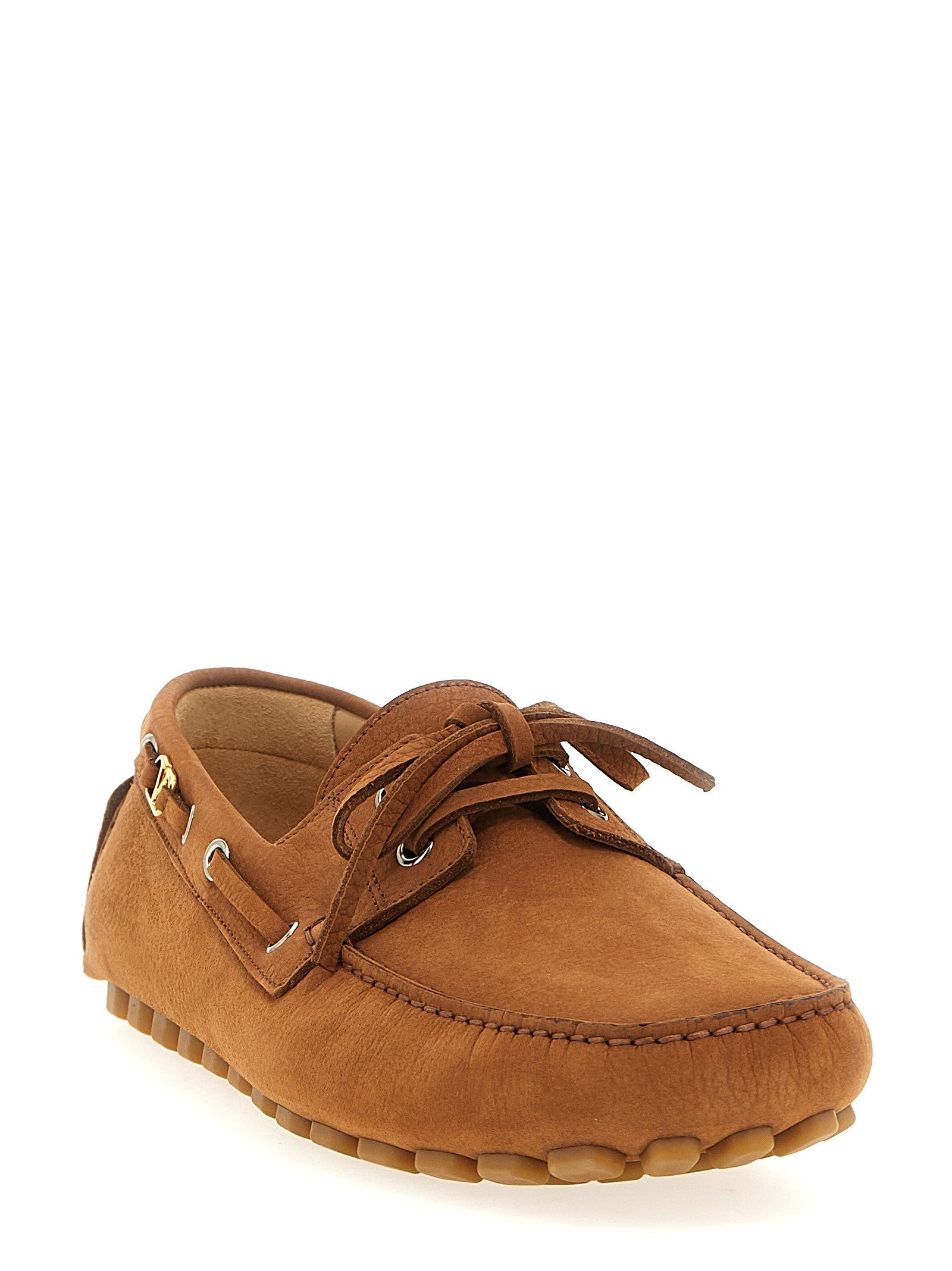 Valentino Valentino Garavani Driver Fastaway Loafers Brown