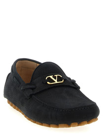 Valentino Valentino Garavani Driver Fastaway Loafers Black