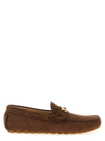 Valentino Valentino Garavani Driver Fastaway Loafers Brown